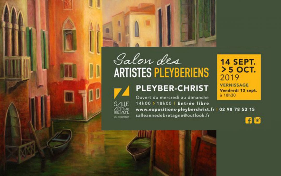 [RP] Salon des artistes pleybériens 2019 – du 14 septembre au 05 octobre 2019