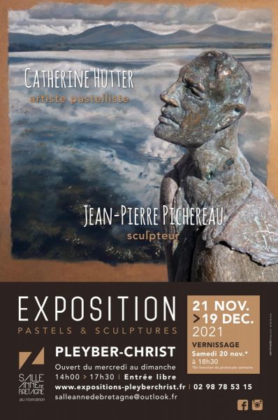 expo-salle-annedebretagne-pleyber-20211121-Catherine-Hutter-et-Jean-Pierre-Pichereau-AFFICHE