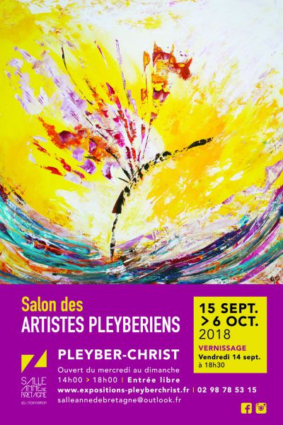 2018-09-15-Salon-Artistes-Pleyberiens-salle-anne-de-bretagne-pleyber-christ-AFFICHE-2018