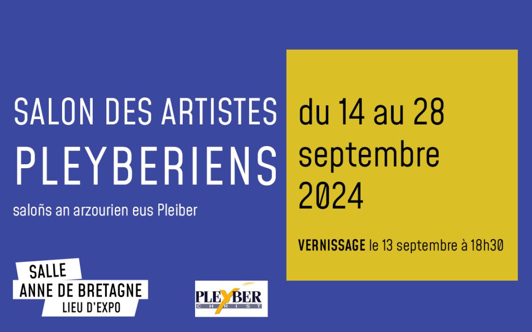 Salon des artistes pleybériens 2024 header